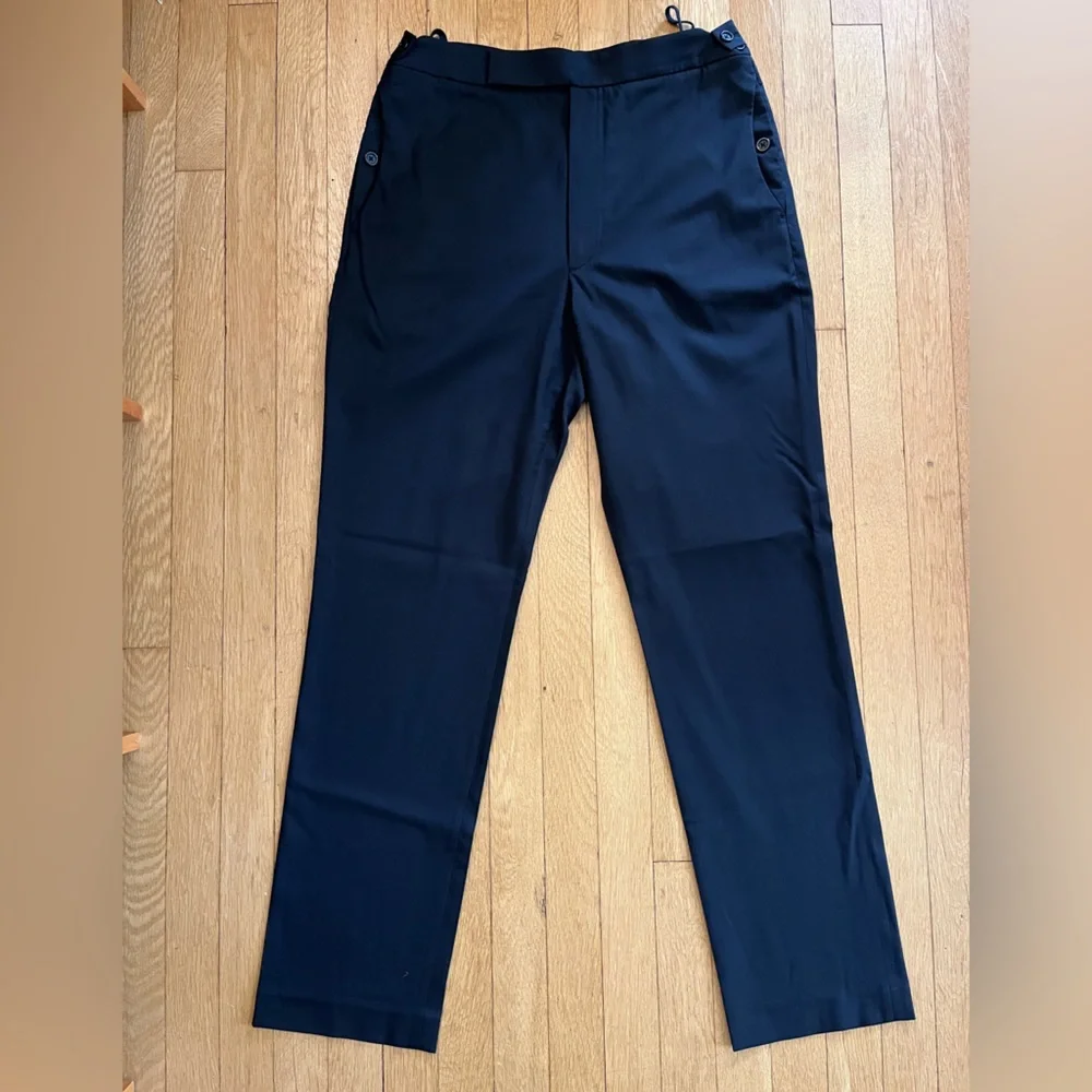 Helmut Lang Virgin Wool Black Trousers — Size 8 - Picture 4 of 9